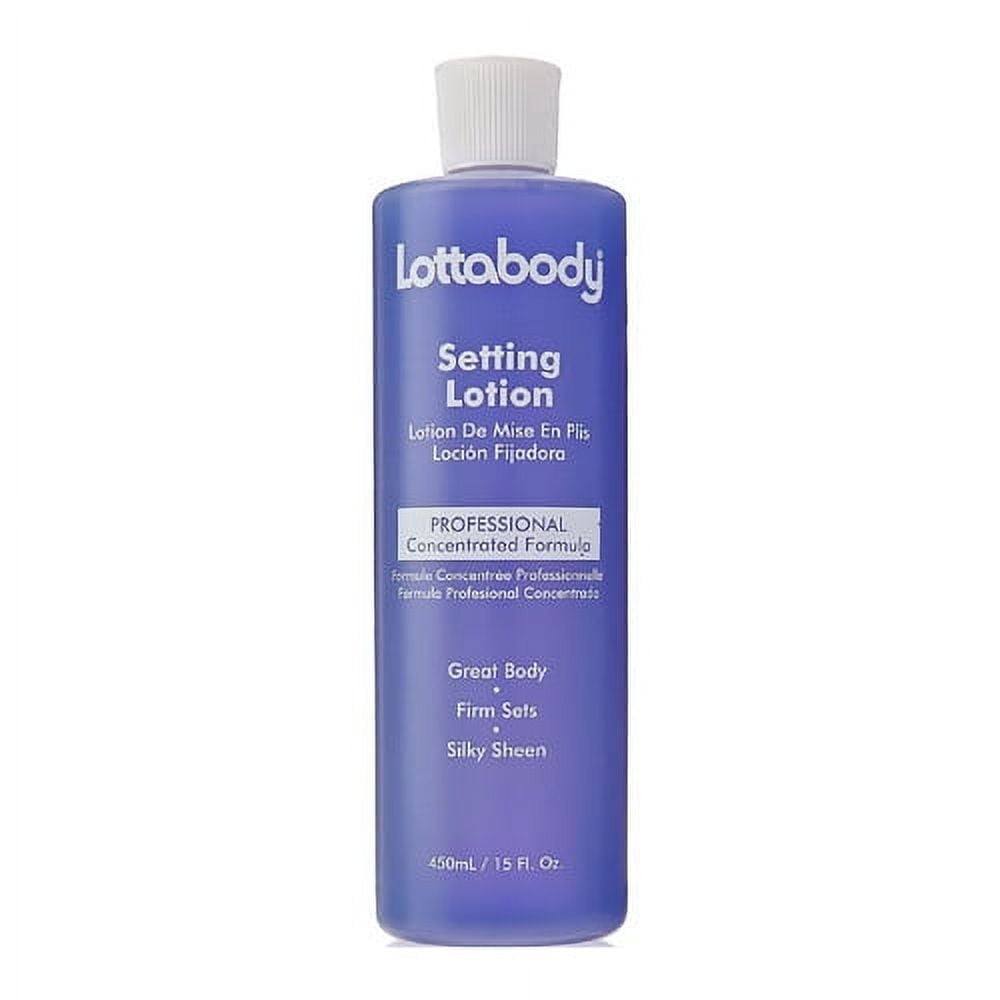 Lotta Body Setting Lotion For Hair Sliky Sheen 15 oz