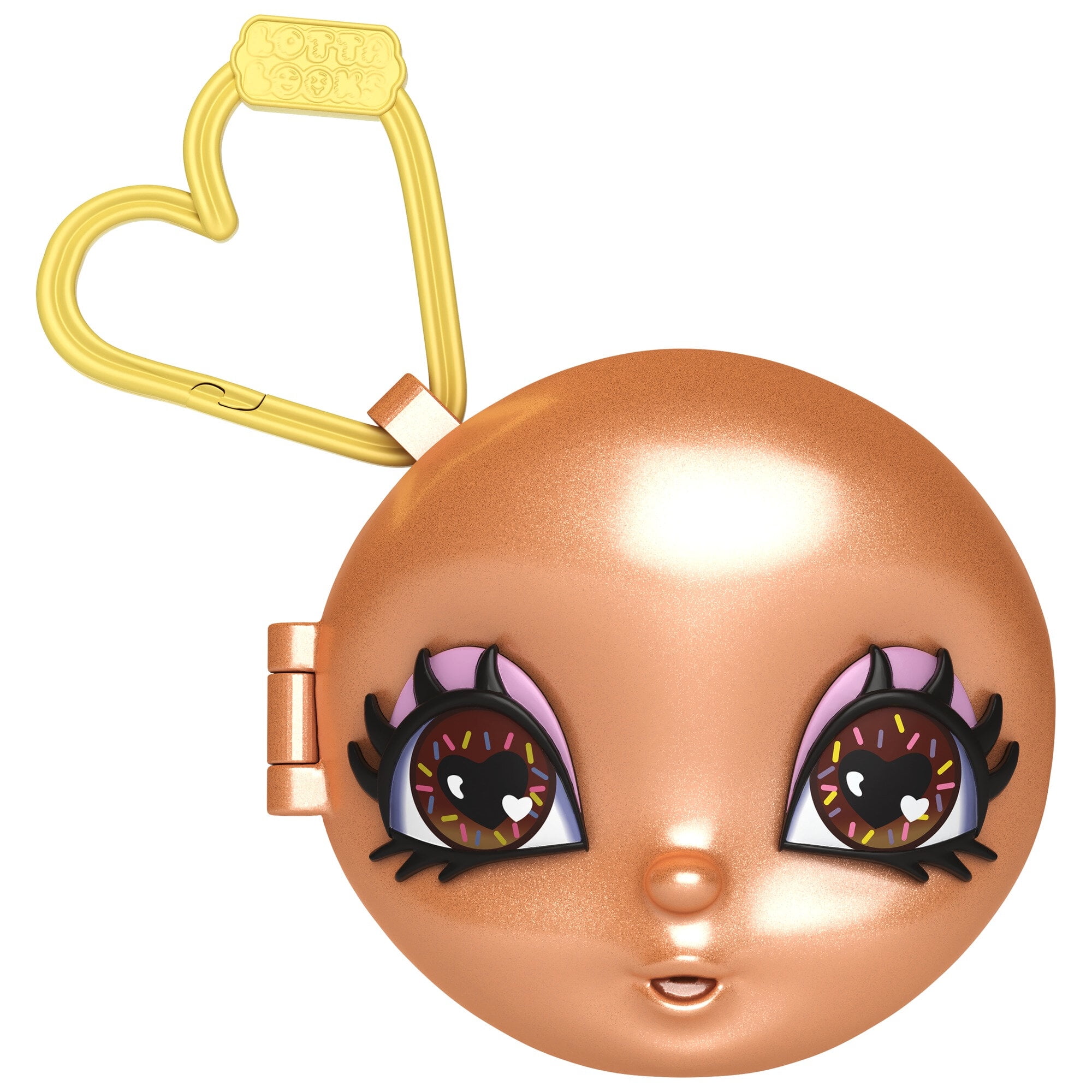 Lotta Looks Cookie Swirl C Keychain with 5 Facial Pieces - Walmart.com