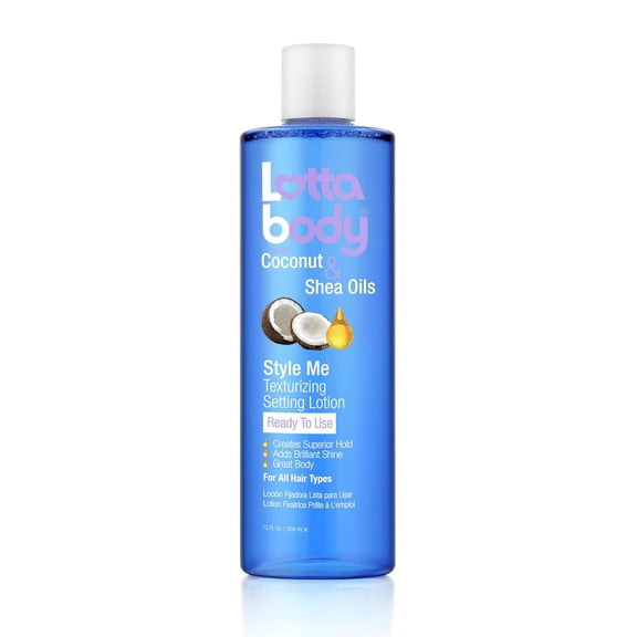 Lotta Body Texturizing Setting Lotion For Relax And Natural Hair 12 oz