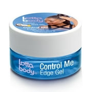 جل تصفيف الشعر Lottabody Edge Control مع جوز الهند وزيت الشيا ، 2.25 أوقية ، مرطب ، أنثى