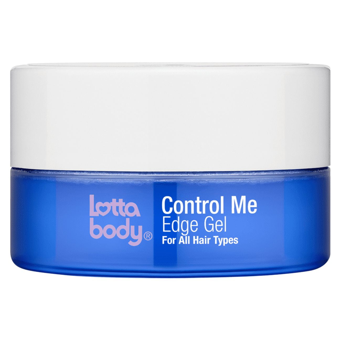 Lottabody Edge Control Hair Styling Gel with Coconut & Shea Oils, 2.25