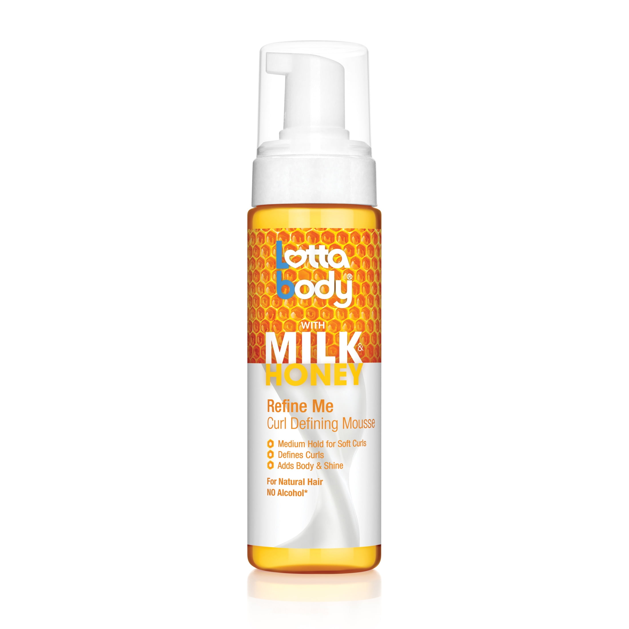 LOTTABODY Milk & Honey Refine Me Curl Defining Mousse (7oz) LOTTABODY Milk & Honey Refine Me Curl Defining Mousse (7oz)