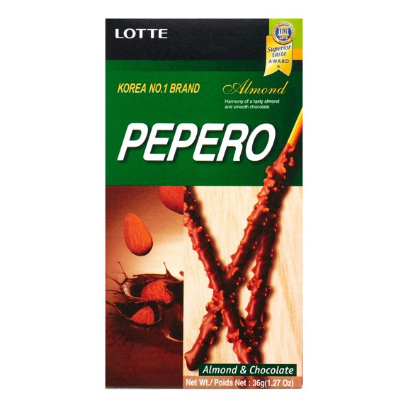 Lotte Almond Peperp, 1.29 Oz