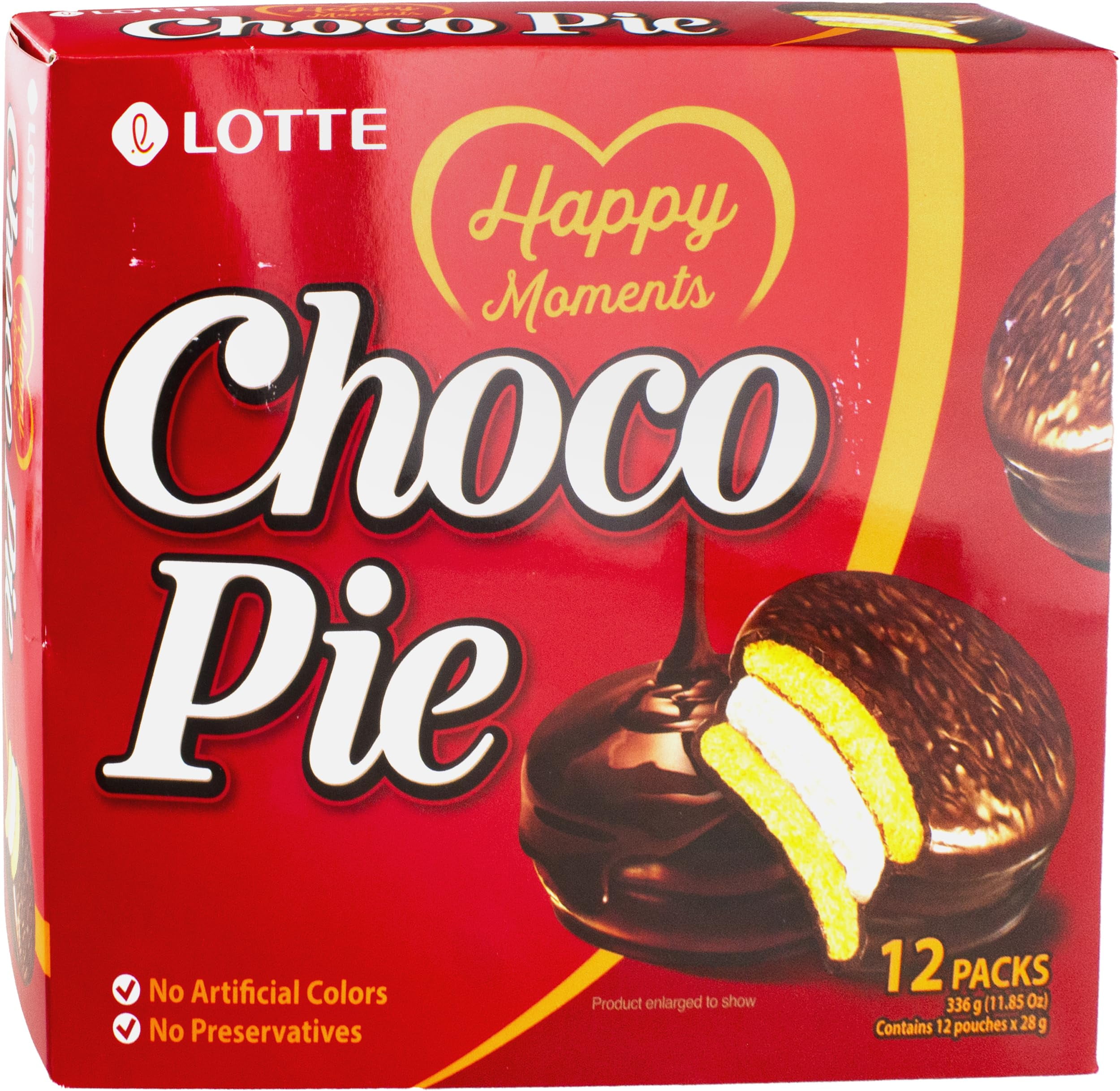 Lotte Choco Pie, 11.85 CM31 Ounce - Walmart.com
