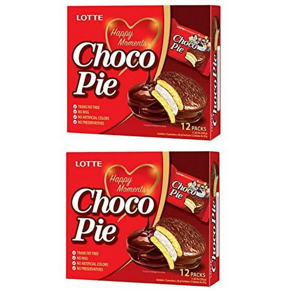 Lotte Choco Pies 2 Packs (Choco Pie)