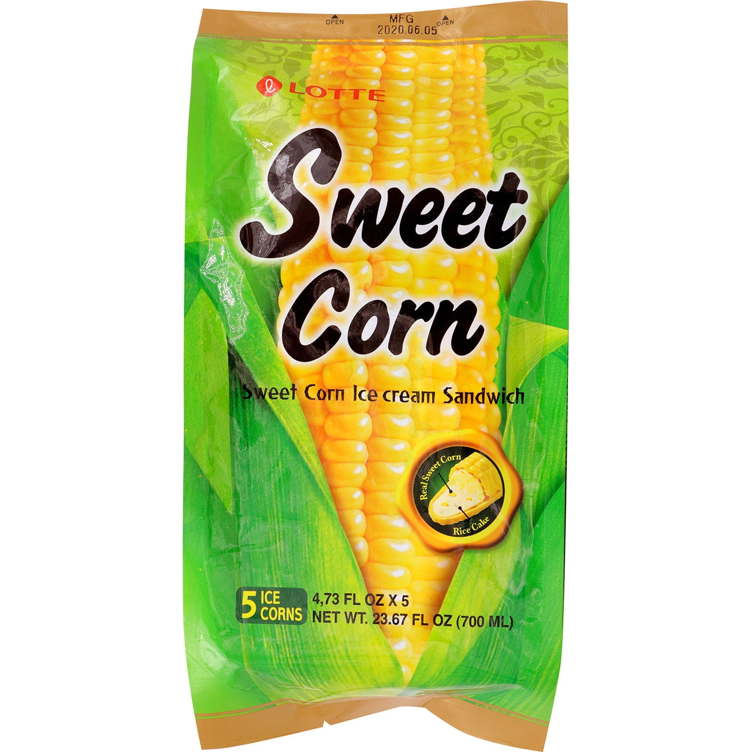 Lotte Sweet Corn Ice Cream