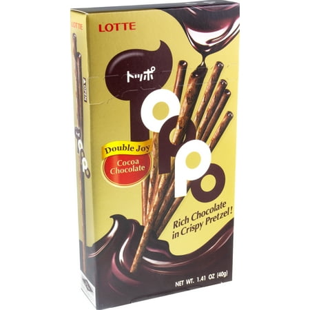 Lotte Toppo Cocoa Biscuit Sticks, 1.41 oz