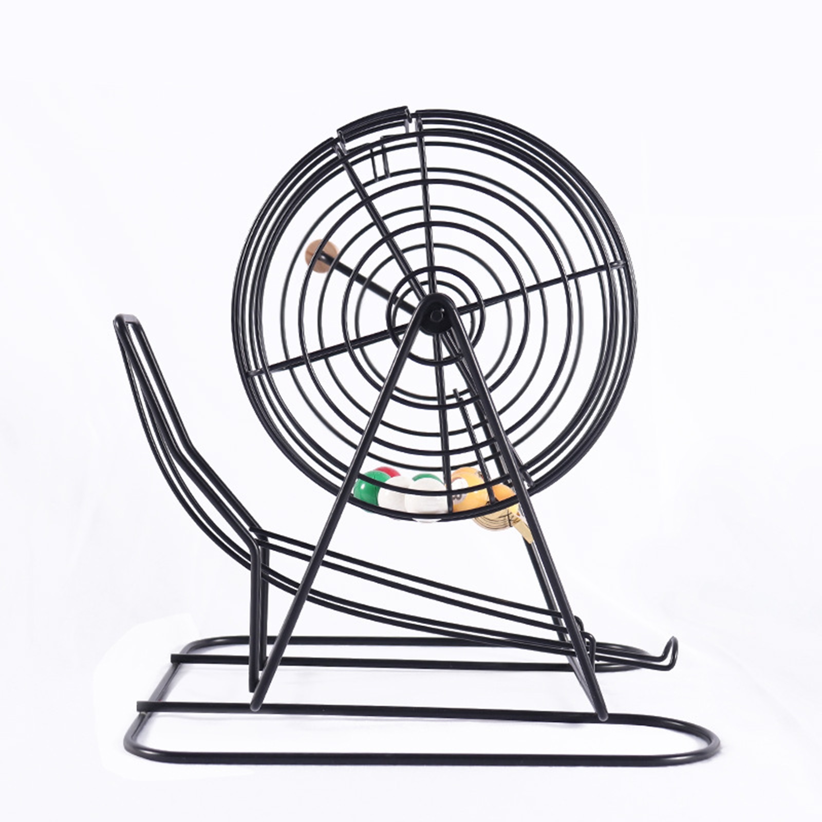 Lottery Drawing Machine, Lottery Machine Bingo Cage, Metal Raffle Drum ...