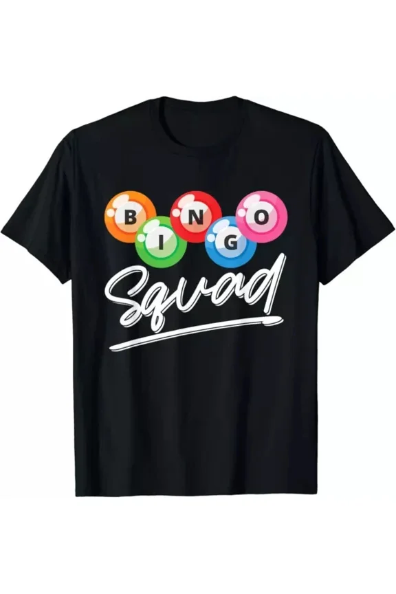 Lottery Gambling Bingo Squad Lotto Bingo Player Bingo Design Preview Only