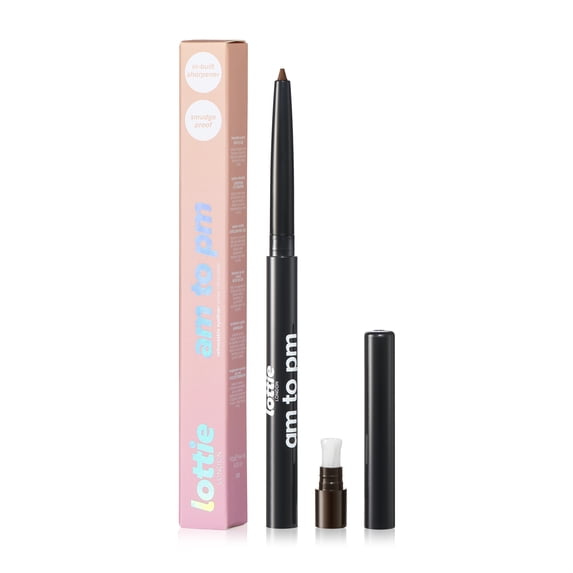 Lottie London AM-PM Retractable Gel-like Eyeliner, Espresso, 0.03 oz