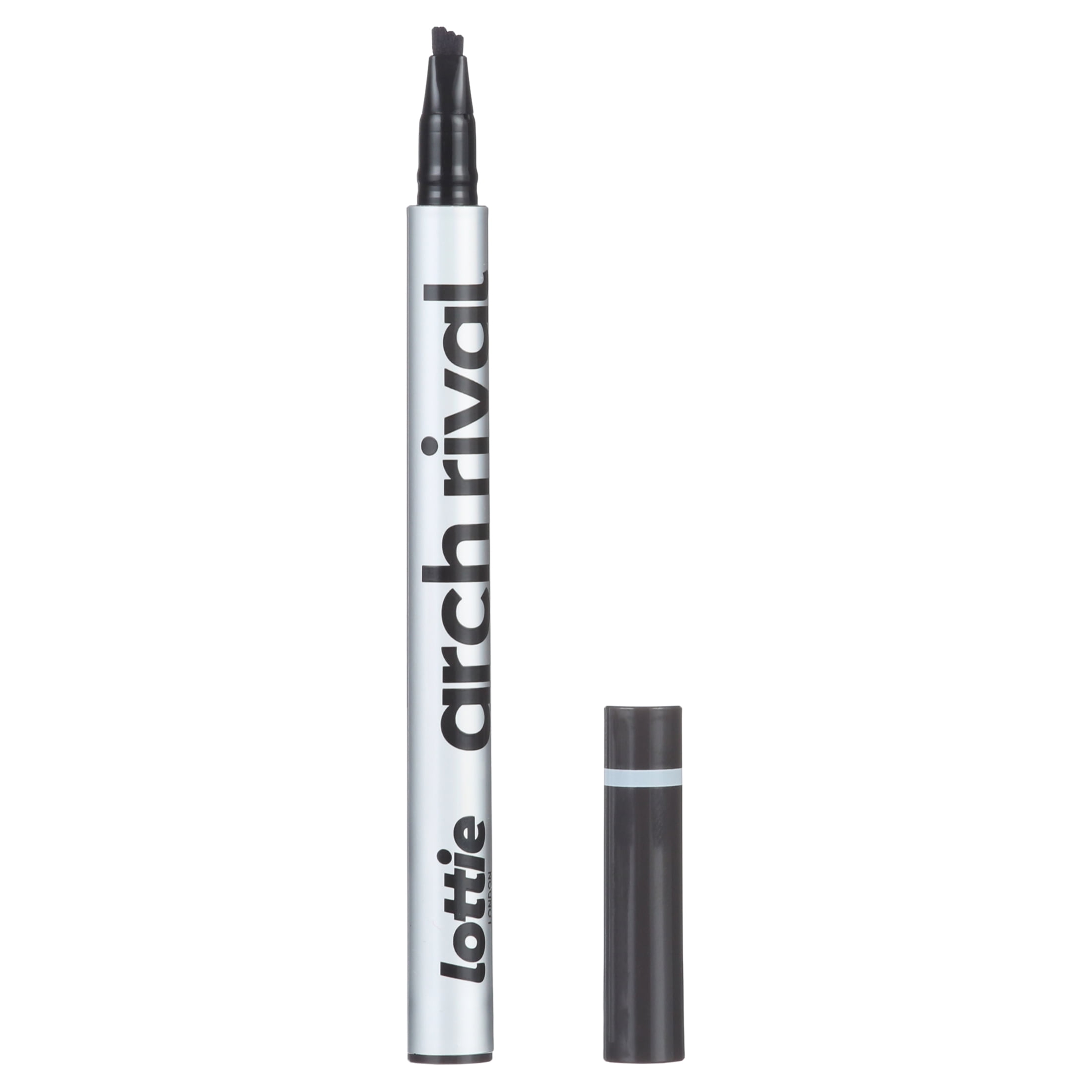 Lottie London Arch Rival Microblade Precision Brow Pen in Ebony, 0.7ml