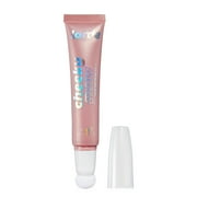 Lottie London Cheeky Glow Liquid Highlighter Wand, Ros  Bubbles, All Skin Tones, 0.47 fl oz