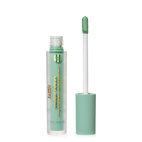Lottie London Colour Cloud in Minty Fresh, Longwear Matte Liquid Eyeshadow, 0.10 fl oz
