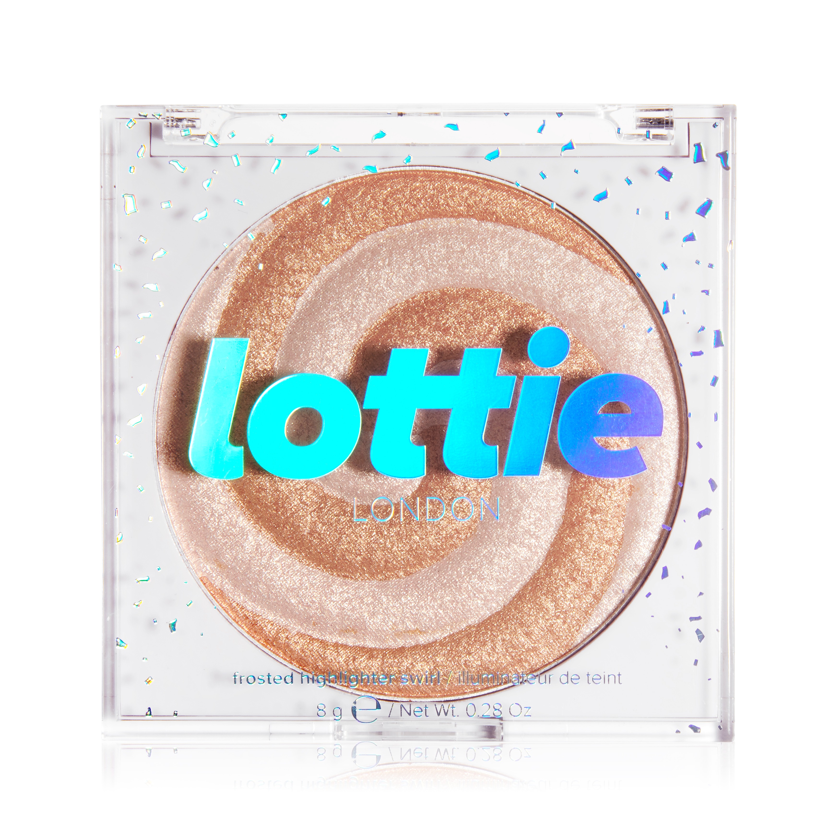 Lottie London Frosted Highlighter Swirl, Cinnamon Bun, 0.3 oz - image 1 of 6