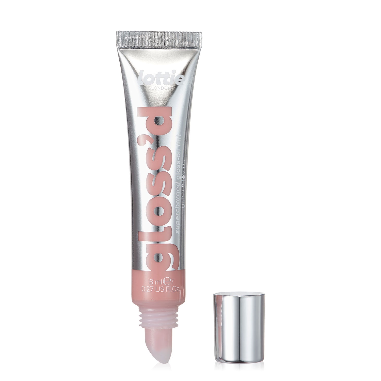 Lottie London Gloss'd, 100% Vegan Lip Gloss, Outshine, 0.27 fl oz
