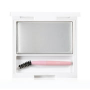 Lottie London Mega Brow Enhancer, Brow Shaping Gel Wax & Brush Set, Clear, 0.11 oz