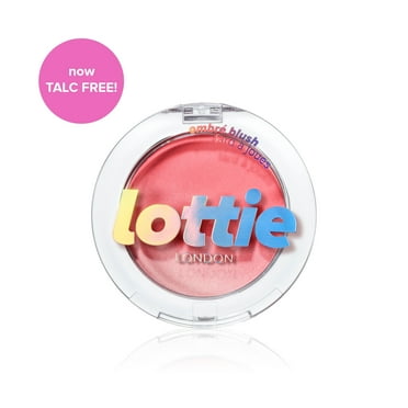 Lottie London Ombre Blush Exposed, 100% Vegan Ombré Powder Blush, Talc Free, 0.14 Oz