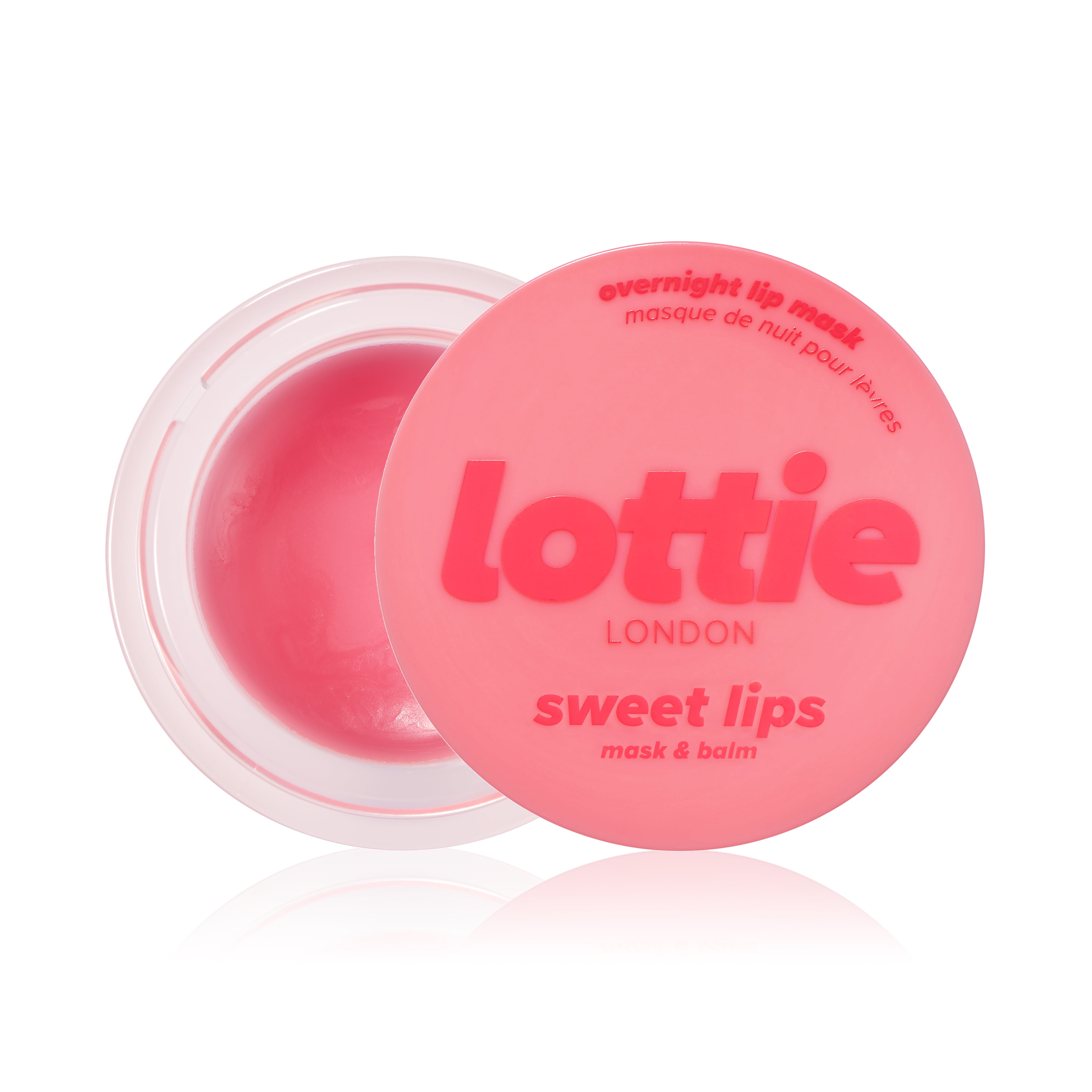 Lottie London Sweet Lips Overnight Lip Mask & Balm, Just Juicy