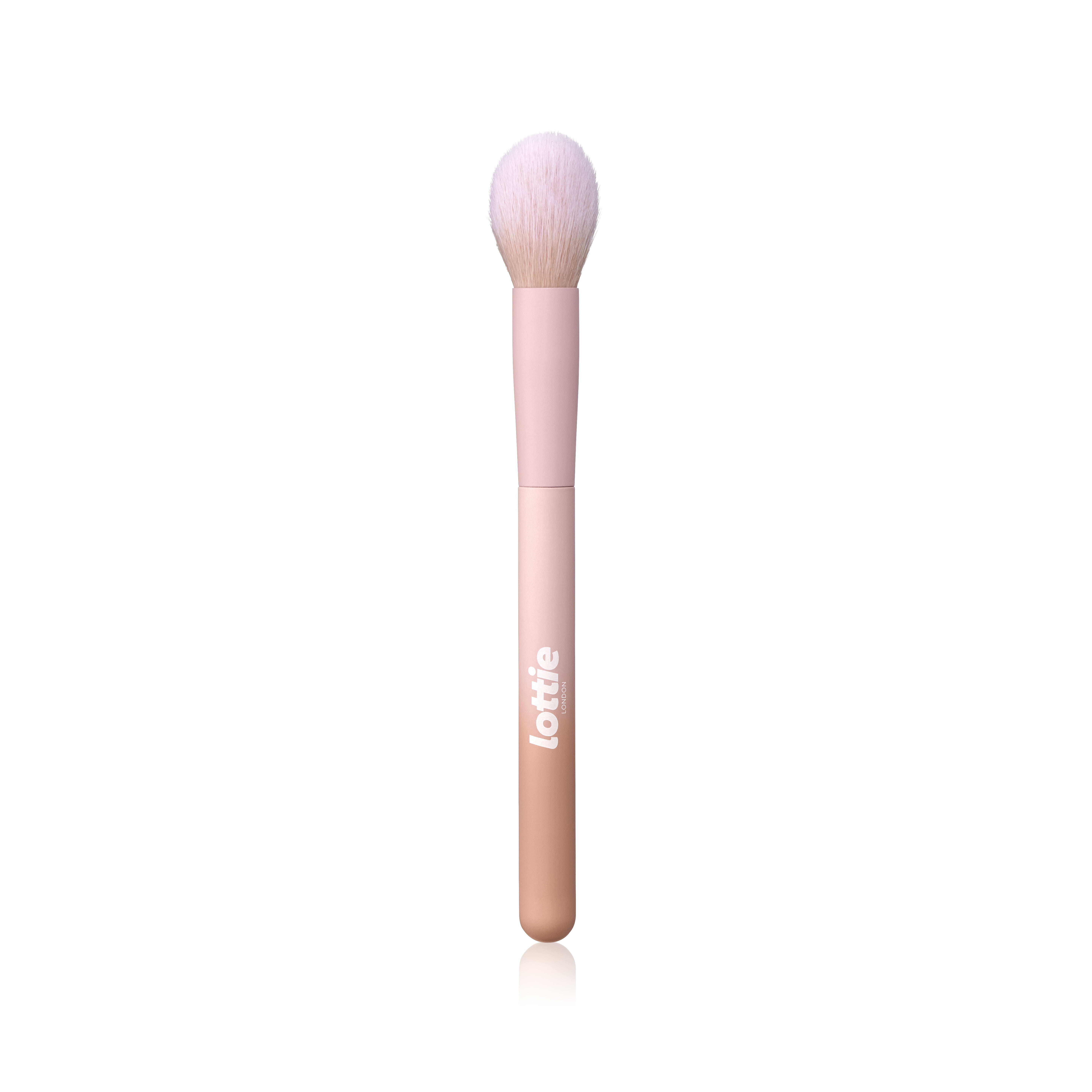 Lottie London Tapered Highlighter Brush,  100% Vegan, LF010
