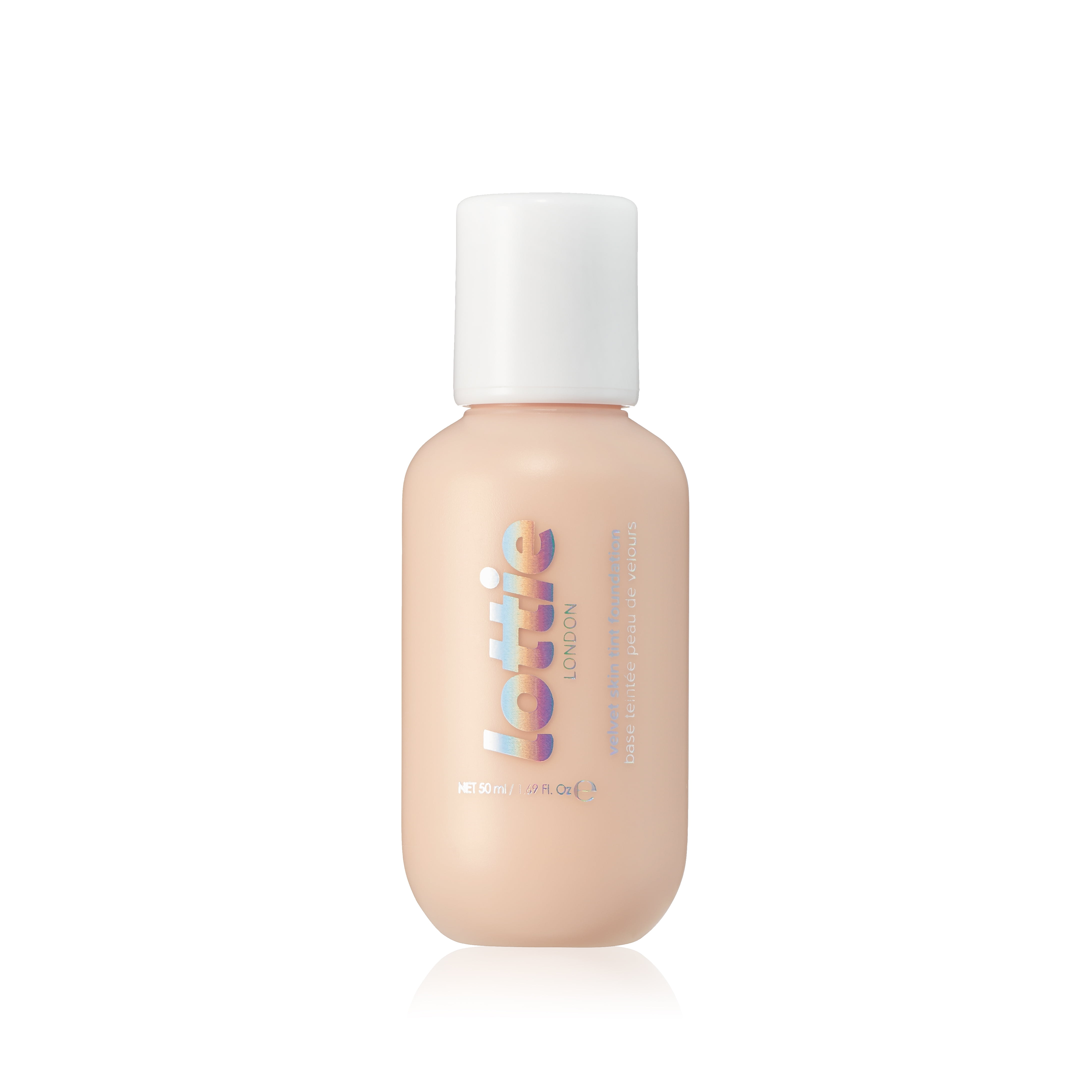 Lottie London Velvet Skin Tint Foundation, 100% Vegan, Matte Finish, Fair P015, 1.69 fl oz