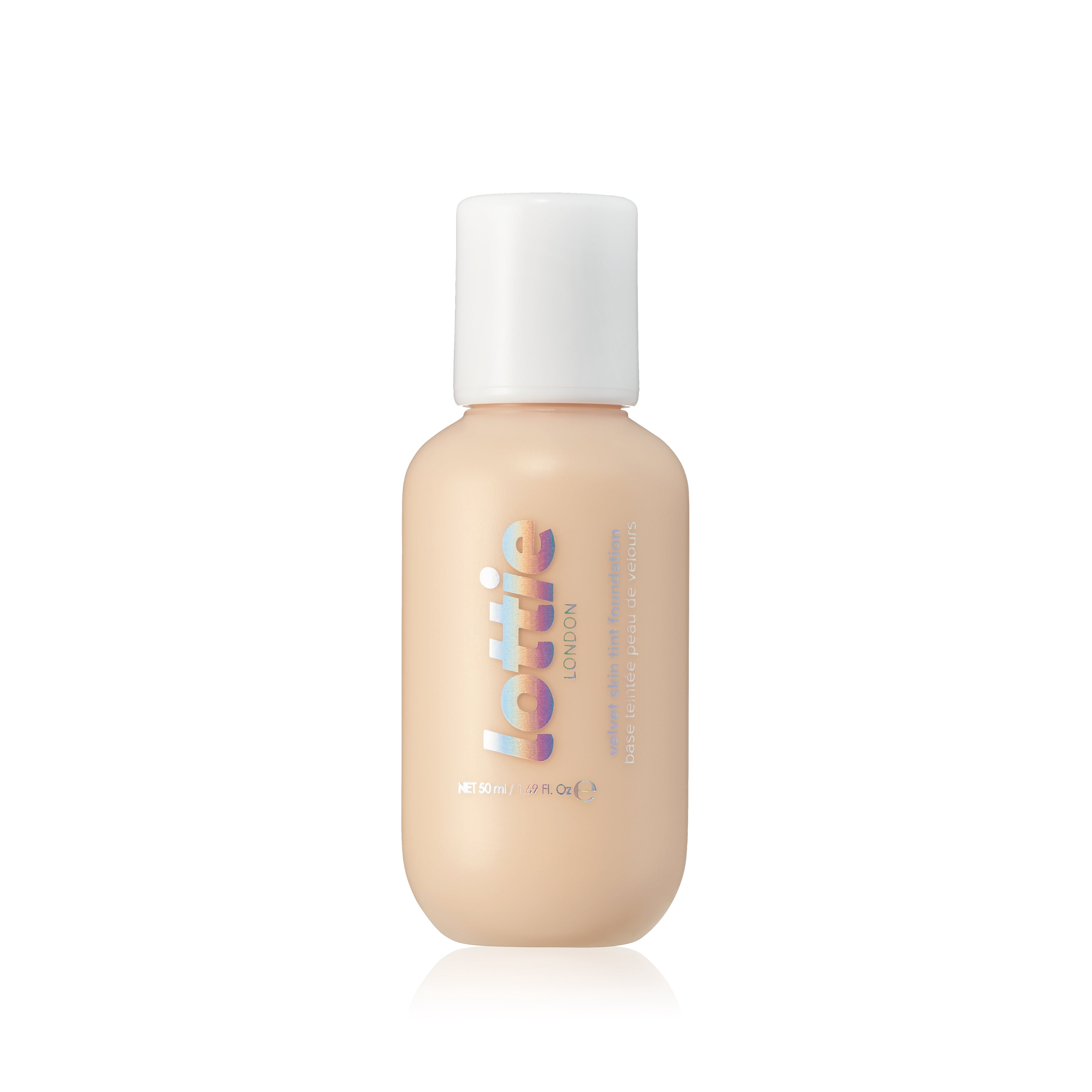 Lottie London Velvet Skin Tint Foundation, Vegan, Matte Finish, Light Medium, 1.69 fl oz