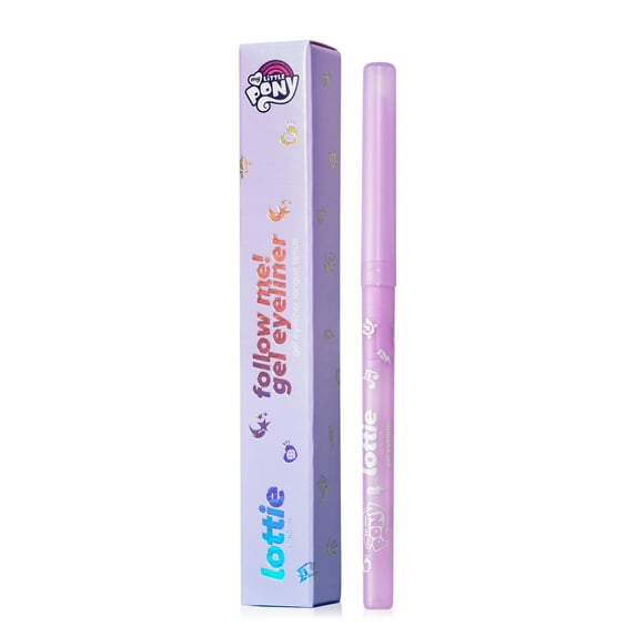 Lottie London x My Little Pony Follow Me Gel Eyeliner, Pastel Lilac, 0.01 oz