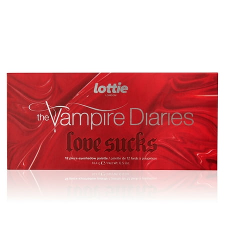 Lottie London x Vampire Diaries, Eyeshadow Palette, Love Sucks, 0.5 oz