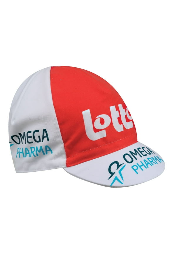 Lotto Omega Pharma Men's Pro Team Retro Euro Cycling Cap Hat