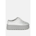thumbnail image 1 of Lottys Faux Leather Platform Classic Slip-On, 1 of 10