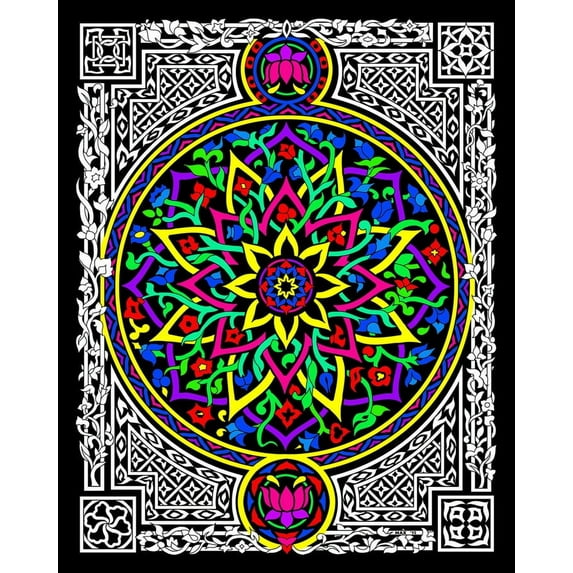 Lotus - 16x20 Fuzzy Velvet Poster