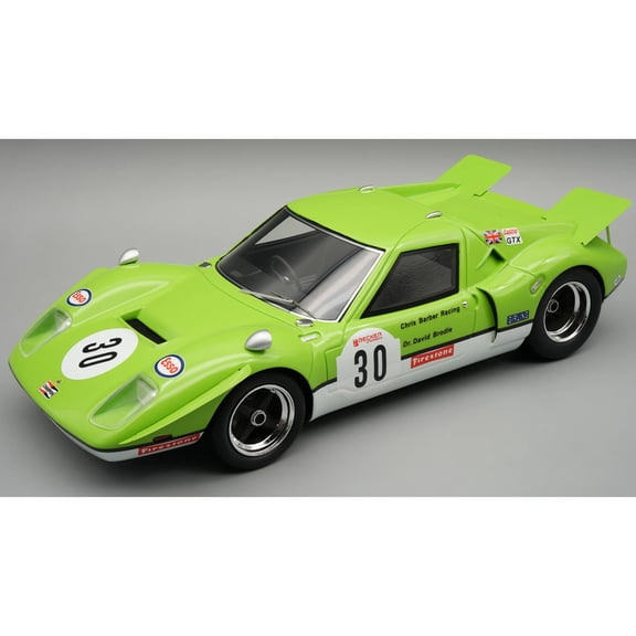 Lotus 62 #30 "Chris Barber Racing Team" "Nurburgring 500 Kilometres" (1971) "Mythos Series" w/Case 1/18 Model Car by Tecnomodel