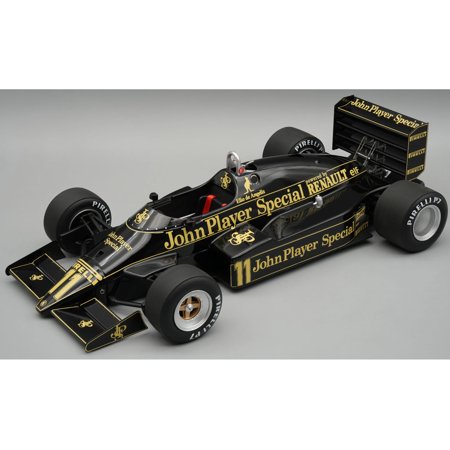 Lotus 94T #11 "John Player Special Team Lotus" Formula One F1 "Dutch GP" (1983) with Display Case 1/18 Model Car by Tecnomodel