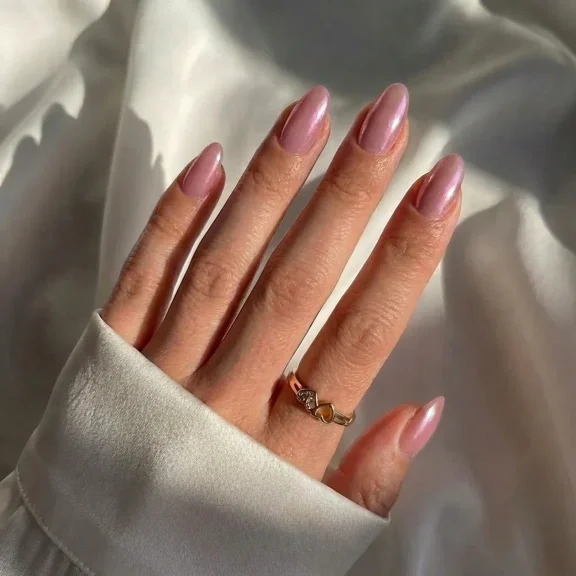 Lotus Almond Nails - Press on Nails | Long Lasting & Reusable