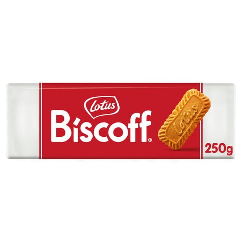 Lotus Biscoff Biscuits 250g, British Import (Pack of 2)