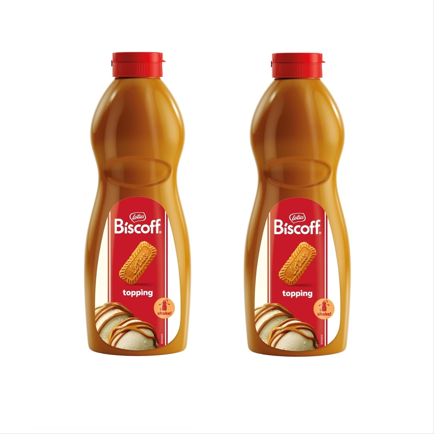 Lotus Biscoff Cookie Butter Dessert Topping Sauce - 2.2lbs each - Pack ...