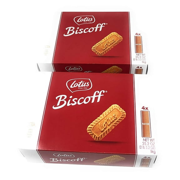 Lotus Biscoff Cookies, 35.2 Ounce (2 Pack)
