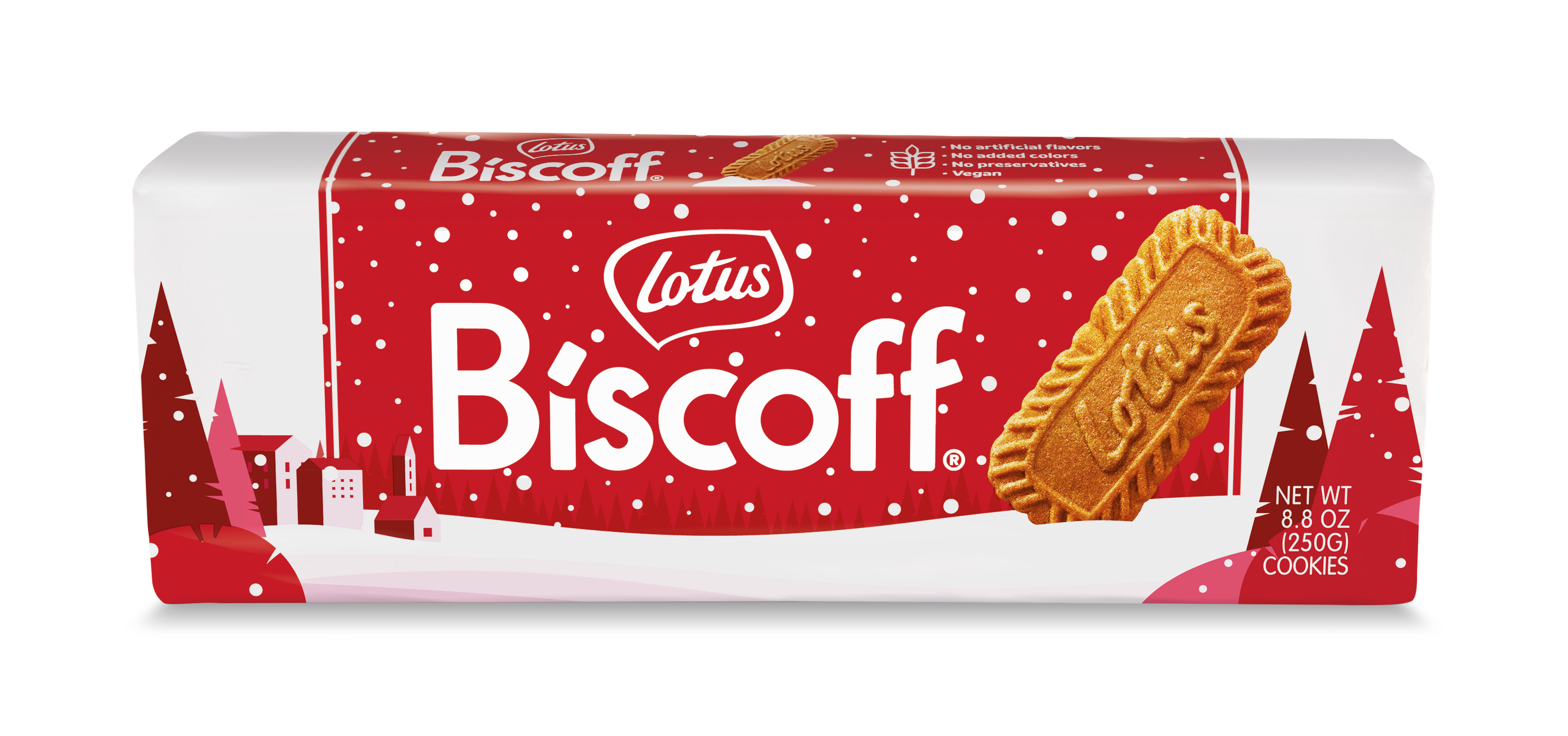 Lotus Biscoff Cookies, 7.65 Oz., 14 Count