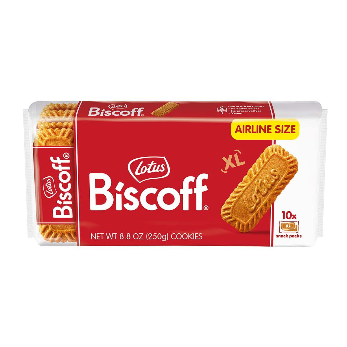 Lotus Biscoff Cookies Airline Size - 10 ct (Packaging May Vary ...