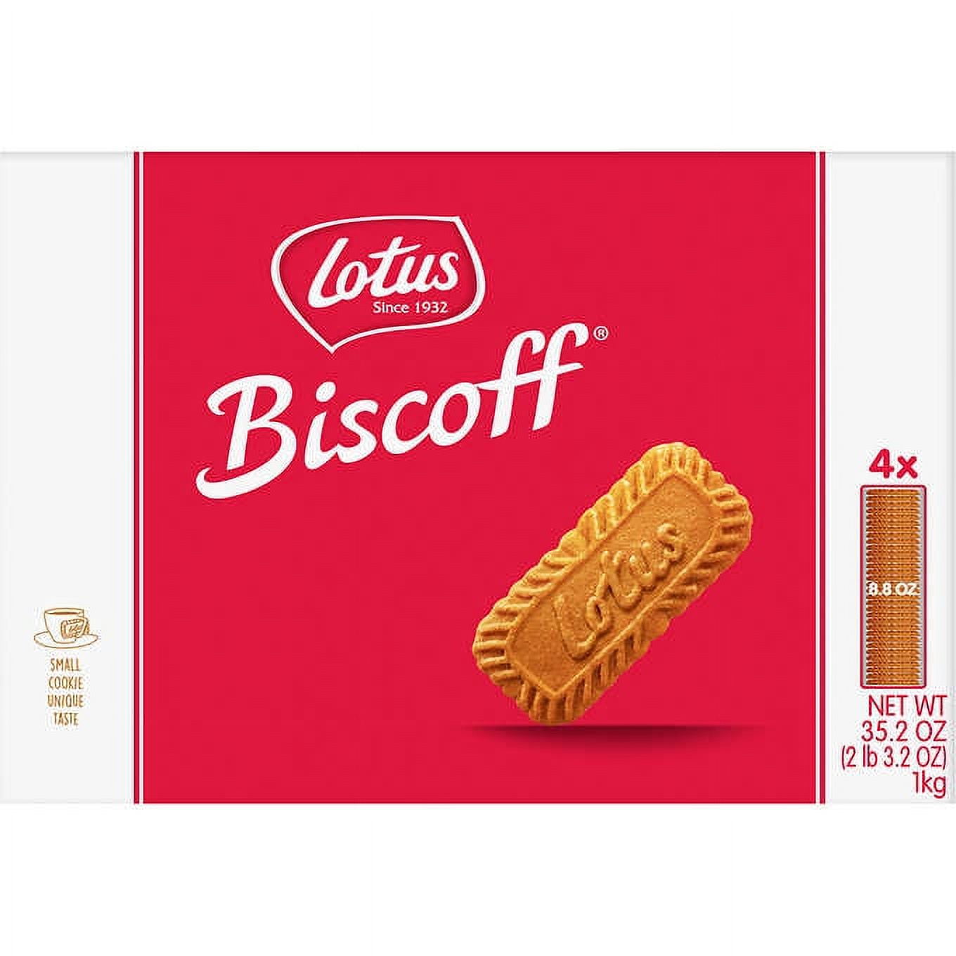 Lotus Biscoff Cookies, Individually Wrapped 0.275 oz, 128 ct