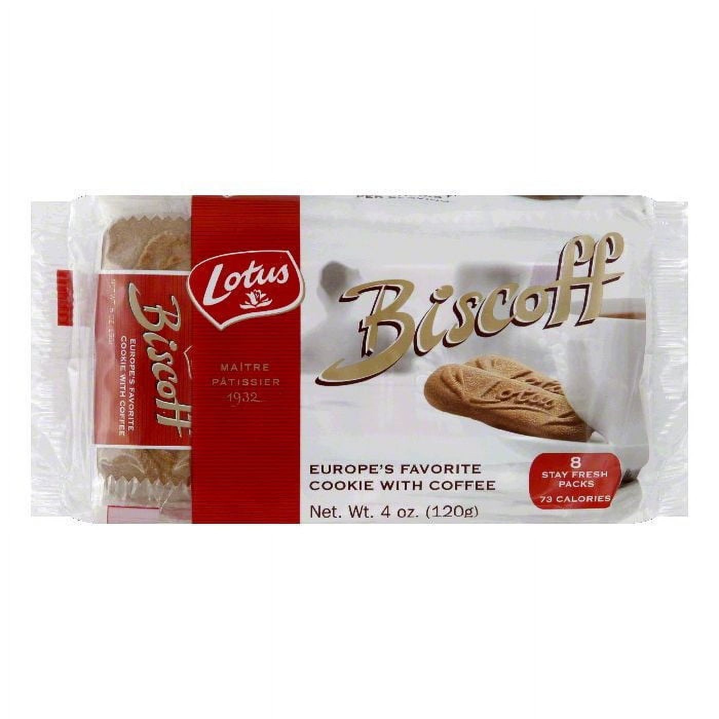 Lotus Biscoff Europe's Favorite Cookie with Coffee, 4 Oz. - image 1 of 3