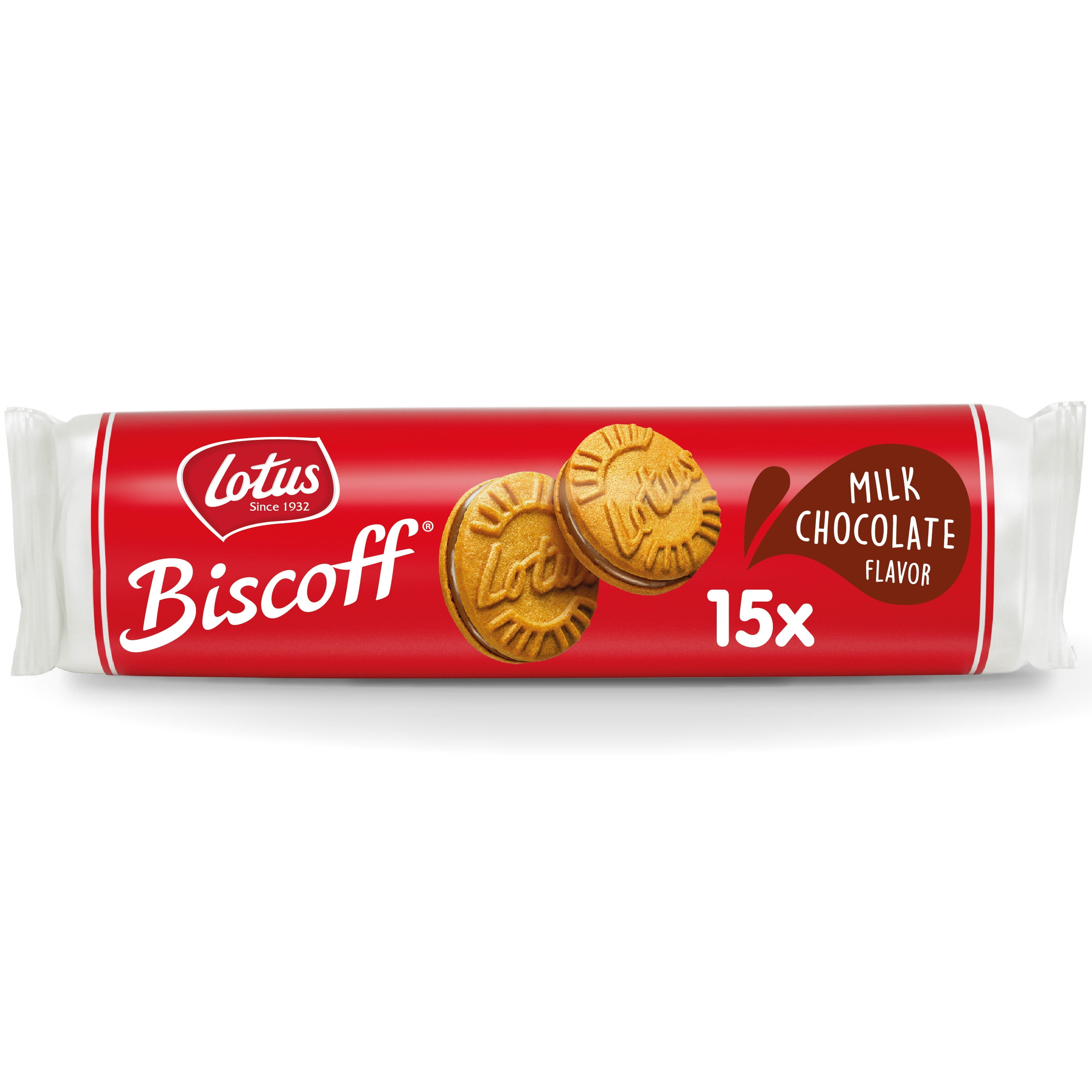 Lotus Biscoff Sandwich Cookie Milk Chocolate Cream, 5.29 Oz