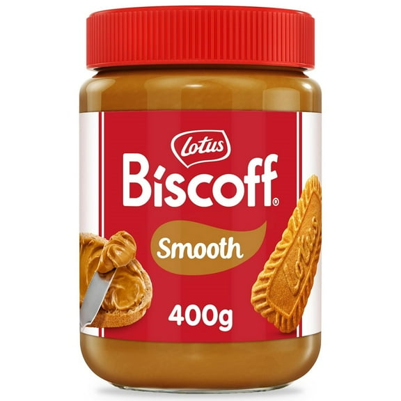 Lotus Biscoff Smooth Spread 400g (Pack of 6)