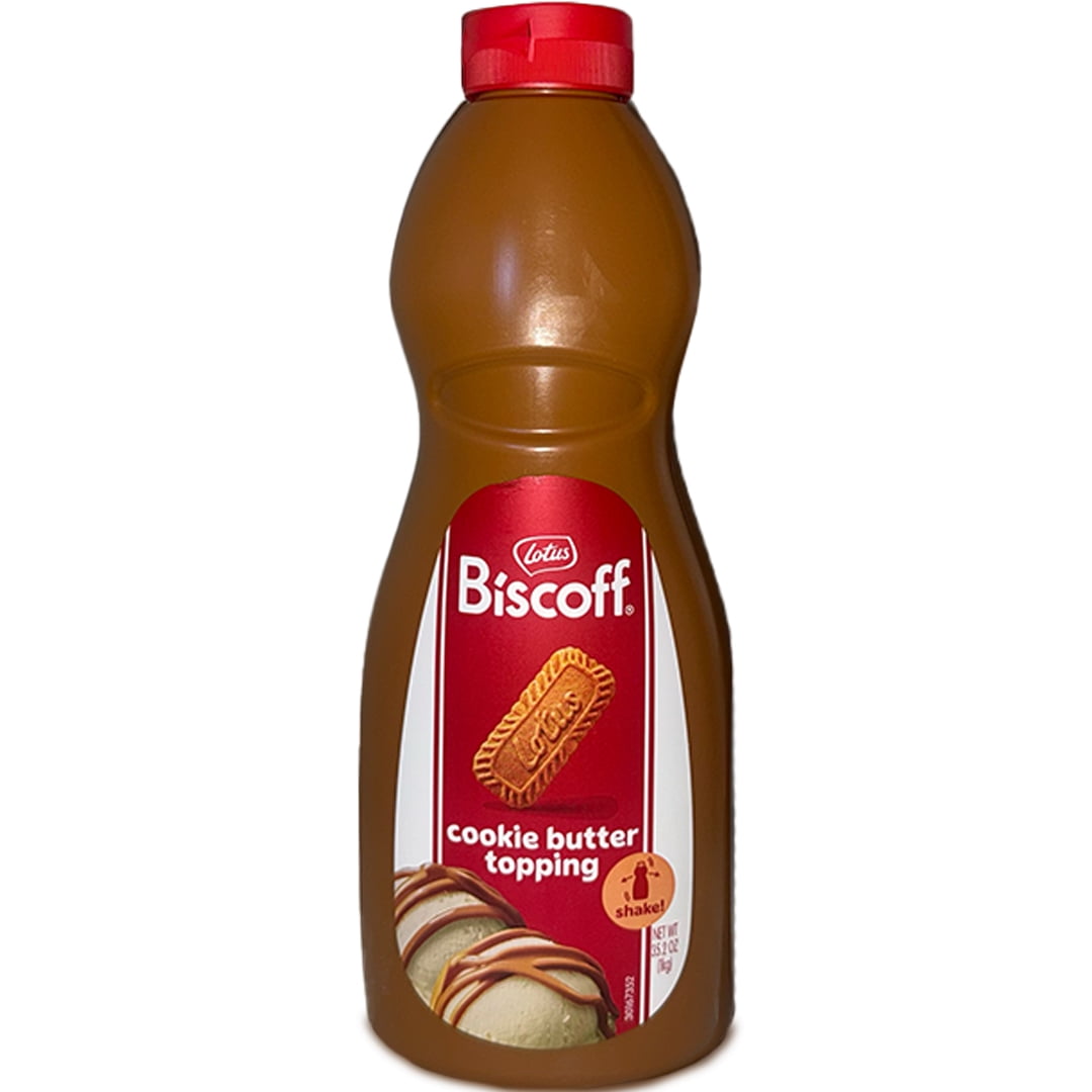 Lotus Biscoff - Spread Topping - Vegan - Biscoff Cookie Syrup 2.2LB - Non GMO