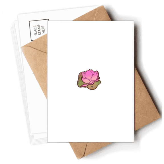 Lotus Botany Postcards Envelopes Blank Note Cards Mailing