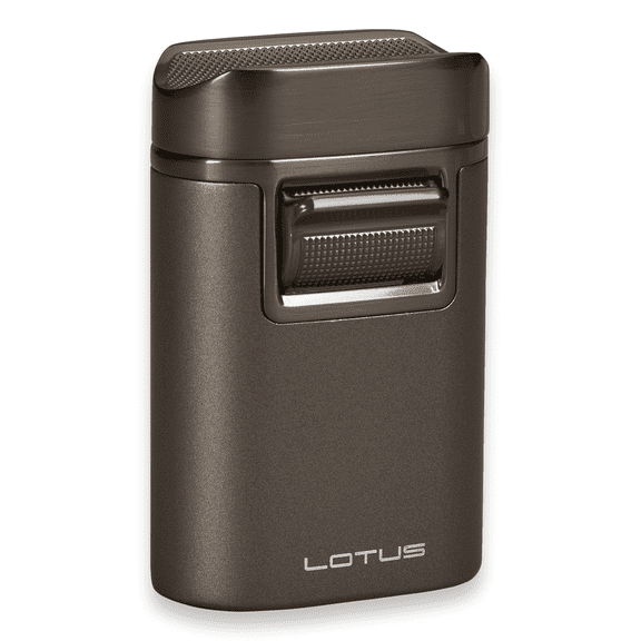 Lotus Brawn Torch Flame Quad Jet Tabletop Cigar Lighter