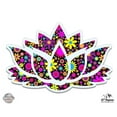 thumbnail image 1 of Lotus Flower - 5" Vinyl Sticker - For Car Laptop I-Pad - Waterproof Decal, 1 of 1