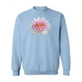 thumbnail image 1 of Lotus Flower Beautiful Design. Sweatshirt Women -Image by Shutterstock, Female Medium, 1 of 4