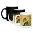 thumbnail image 1 of 3dRose, Lotus Flower by Yun Shouping Japanese Art, 11oz Magic Transforming Mug, 1 of 8