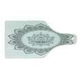 thumbnail image 1 of Lotus Flower Cutting Board, Round Concept in the Form of a Mandala with a Flower in the Middle, Decorative Tempered Glass Cutting and Serving Board, in 3 Sizes, by Ambesonne, 1 of 2