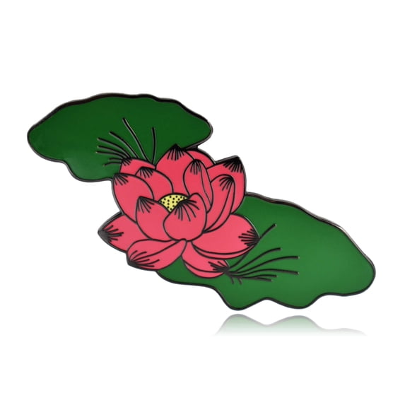 Lotus Flower Enamel Pin | Clayton Jewelry Labs